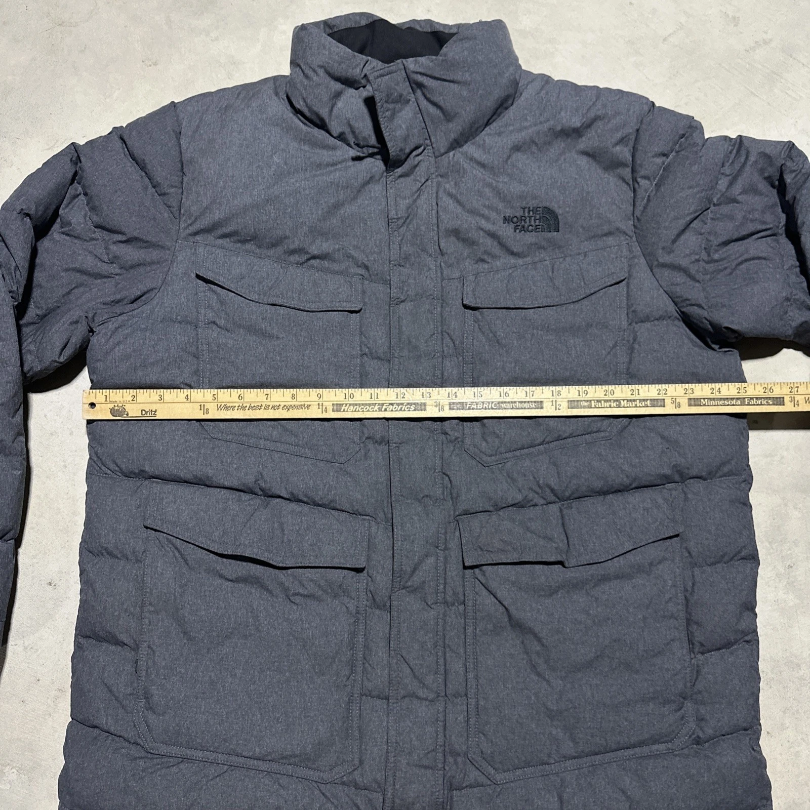 The North Face Far Northern 550 Goose Down Jacket Men’s XL Grey Full Zip - product detail image 4