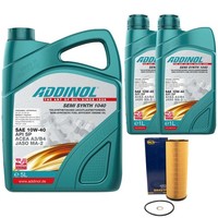 MotoröL Set 10W-40 Semi Synth 1040 7 Liter + ÖLfilter FüR VW Passat 2.5 TDI 3B5