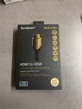 Hdmi gold connector S1HDM315 HDMI Cable with Ethernet 1 m Brand New
