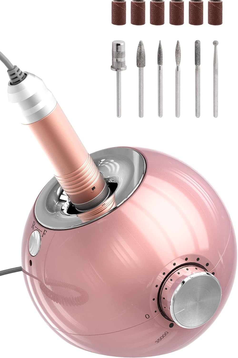 Fresa Unghie 35000 Giri Professionale: Micromotore Trapano Manicure - 1