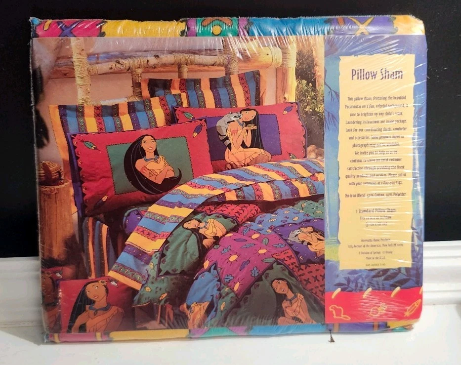 Disney's Pocahontas pillow sham New In package