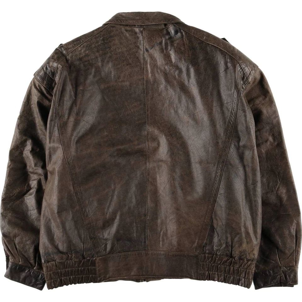 Used Winlit padded leather jacket size M men's - Image 2 of 4