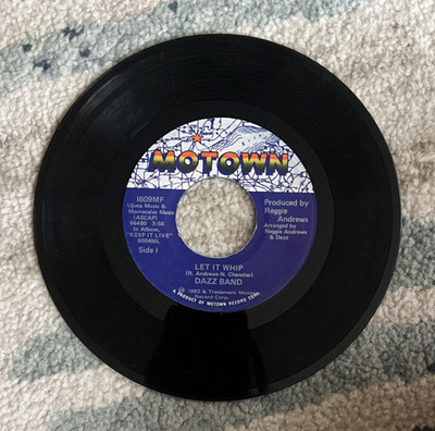 Dazz Band Let It Whip / Everyday Love Motown 1982 7'' 45 RPM Vinyl 1609MF