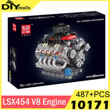 V8 Engine Building Block Set 480pcs Motorized Technical Car Model Kit 14 V8 Engine Building Block Set 480pcs Motorized Technical Car Model Kit 14