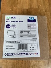 Eco Link BVP009 10watt 4000k Mini Flood Light Boxed Brand New