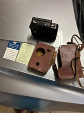 Vintage Kodak Cine Eight Model 20- 8mm Movie Film Camera Leather Case