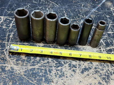 Mac Tools VDP Impact Socket Set 1/2'' Drive 7 Piece