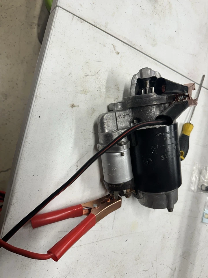 TRIUMPH TR6 (1972-1976) RESTORED LUCAS STARTER MOTOR OEM PART - Image 2 of 2