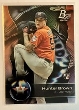 2023 Bowman Platinum - Hunter Brown #16 Ice Pattern Foil (RC)