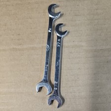 2 Mac Tools Four Way Angle Angled Head Double Open End Wrench Usa Made