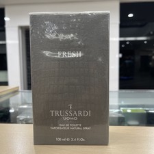 TRUSSARDI FRESH UOMO Cologne MEN 3.4oz/100ml EDT Spray Sealed NEW IN BOX