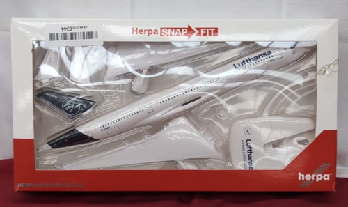 herpa 612319 - Airbus A380, Lufthansa doble piso, alas, (embalaje dañado) - Imagen 1 de 2