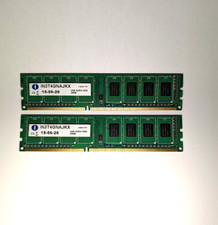 8GB (2×4GB) DDR3 1600MHz PC3-12800 Desktop RAM 240-Pin DIMM IN3T4GNAJKX – Tested