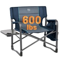 Timber Ridge XXL Oversized Directors Chairs with Foldable Side Table, Detachable