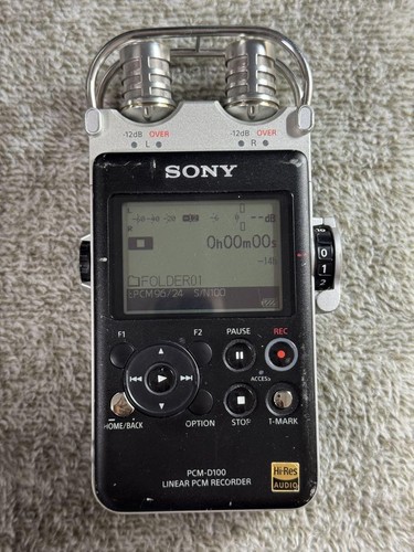 Sony PCM-D100 High Resolution Portable Stereo Digital Recorder Free shipping JPN - Picture 2 of 7
