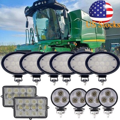 For John Deere Combines W540 W550 T550 T560 S680 S690 S790 LED Cab Light Set