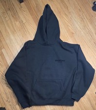 Essentials Fear Of God Black hoodie Size Large stretch limo