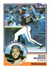 1983 Topps #248 Bake McBride