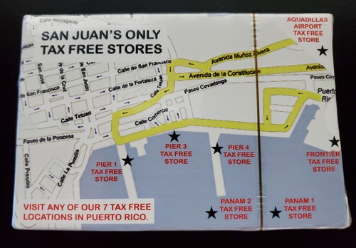 San Juan, Puerto Rico ~ Spielkarten ~ SMT Duty Free Inc ~ NEU! - Bild 2 von 3