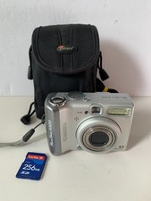 Canon PowerShot A520 4.0MP Digital Camera - Silver Tested