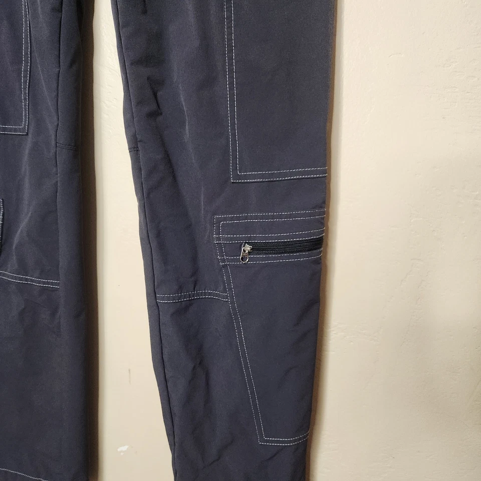Pantalones cargo Kuhl para mujer negros talla 6 senderismo al aire libre Foto 3 de 4