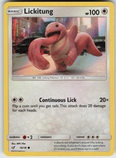 Lickitung (Holo Common) 16/18 Detective Pikachu Holofoil Pokemon MP MP