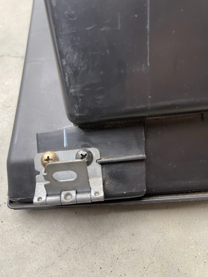 1996 1997 1998 1999 2000 Honda Civic Si Glove Box Lid Dark Gray OEM - Image 4 of 4