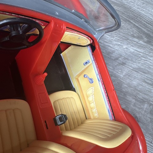 BARBIE COOL CONVERTIBILE 1998 rosso roadster 2 posti auto sportiva - Foto 15 di 23