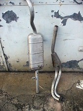 Vorschalldämpfer Hosenrohr Auspuff Polski Fiat --- Alte Lagerware DDR Bestand