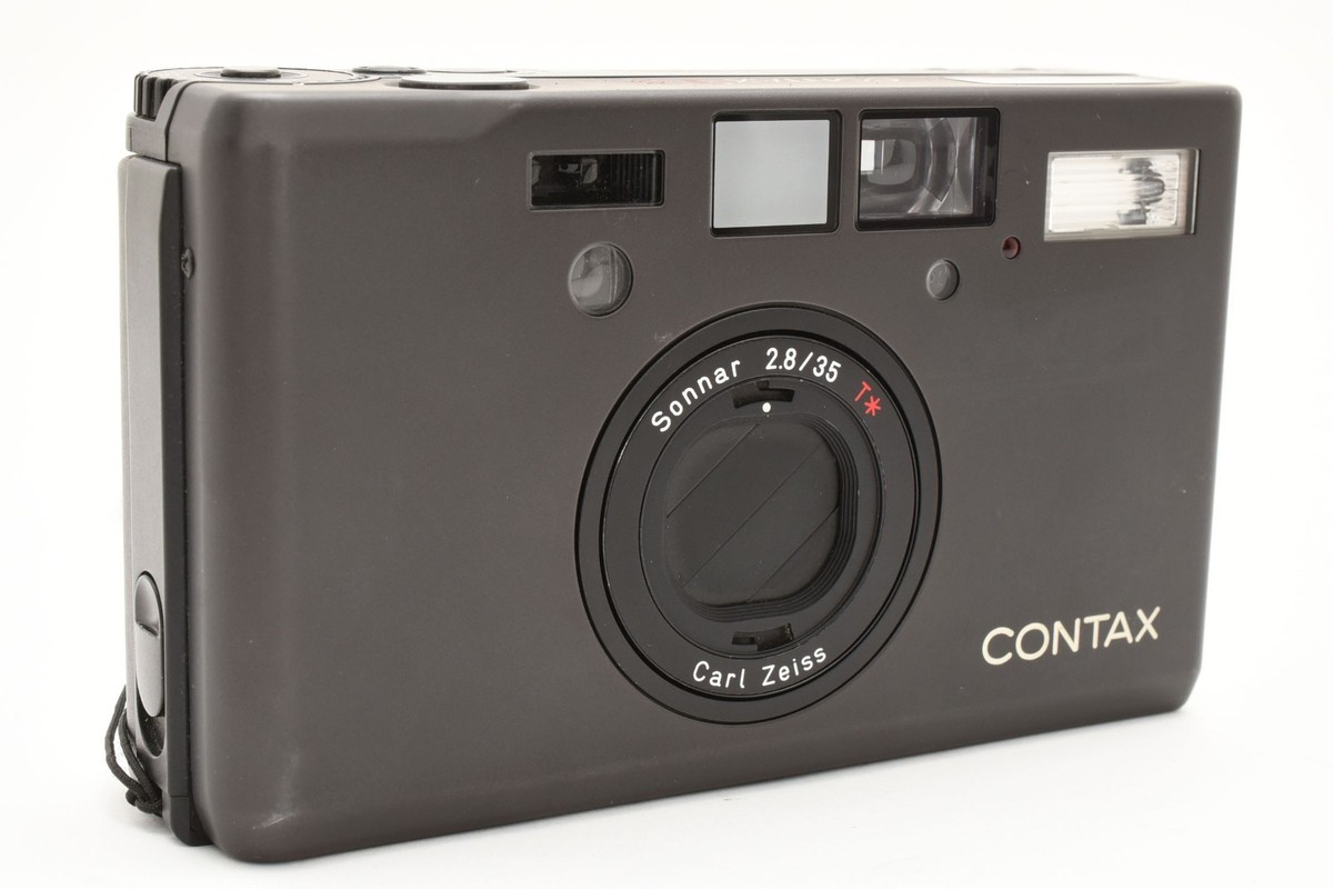 Contax T3 Titan Black 35mm Film Camera From JAPAN [Near Mint