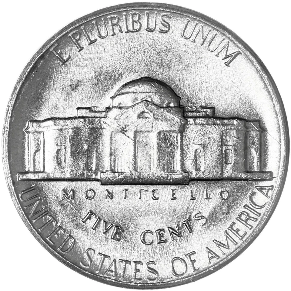 1966 (P) Jefferson Nickel BU US Coin - Image 4 of 4