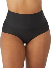 Maidenform Women's High-Waisted Shapewear Brief Black Size L