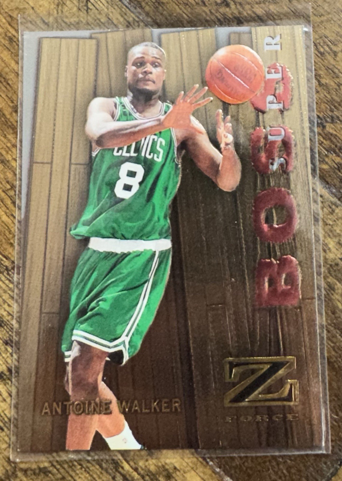 1997-98 Skybox Z-Force Antoine Walker Super Boss #20/SB Celtics