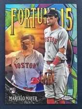 Marcelo Mayer RC 2025 Topps Chrome Update Series - Fortune 15 #F15-20 - Red Sox