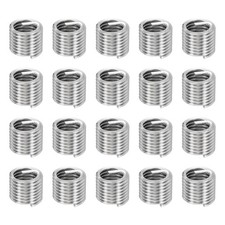 20pcs Wire Thread Inserts M10 x 1.5 x 1.5D Metric Helical Threaded Sleeve