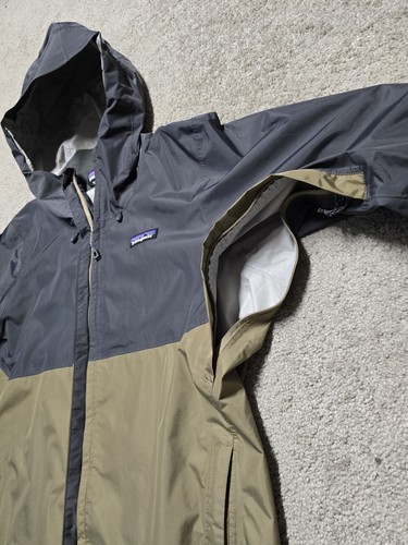 Patagonia H2No Torrentshell Rain Jacket Men’s M Colorblock Full Zip Hooded - Picture 9 of 23