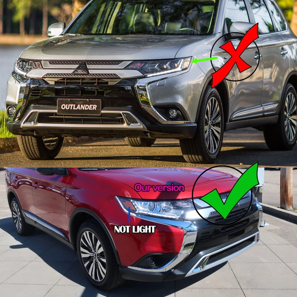 LED Headlight Headlamp Assembly Right Side For 2019-2020 Mitsubishi Outlander Foto 2 de 4