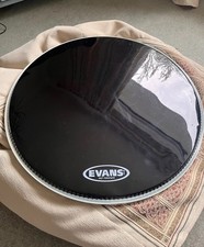Evans EQ1 Resonant Black Bass Drum Head - 20 