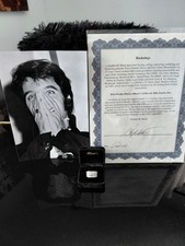 Elvis owned black Ebleser's Jewerly Box with Silver Wedding Ring