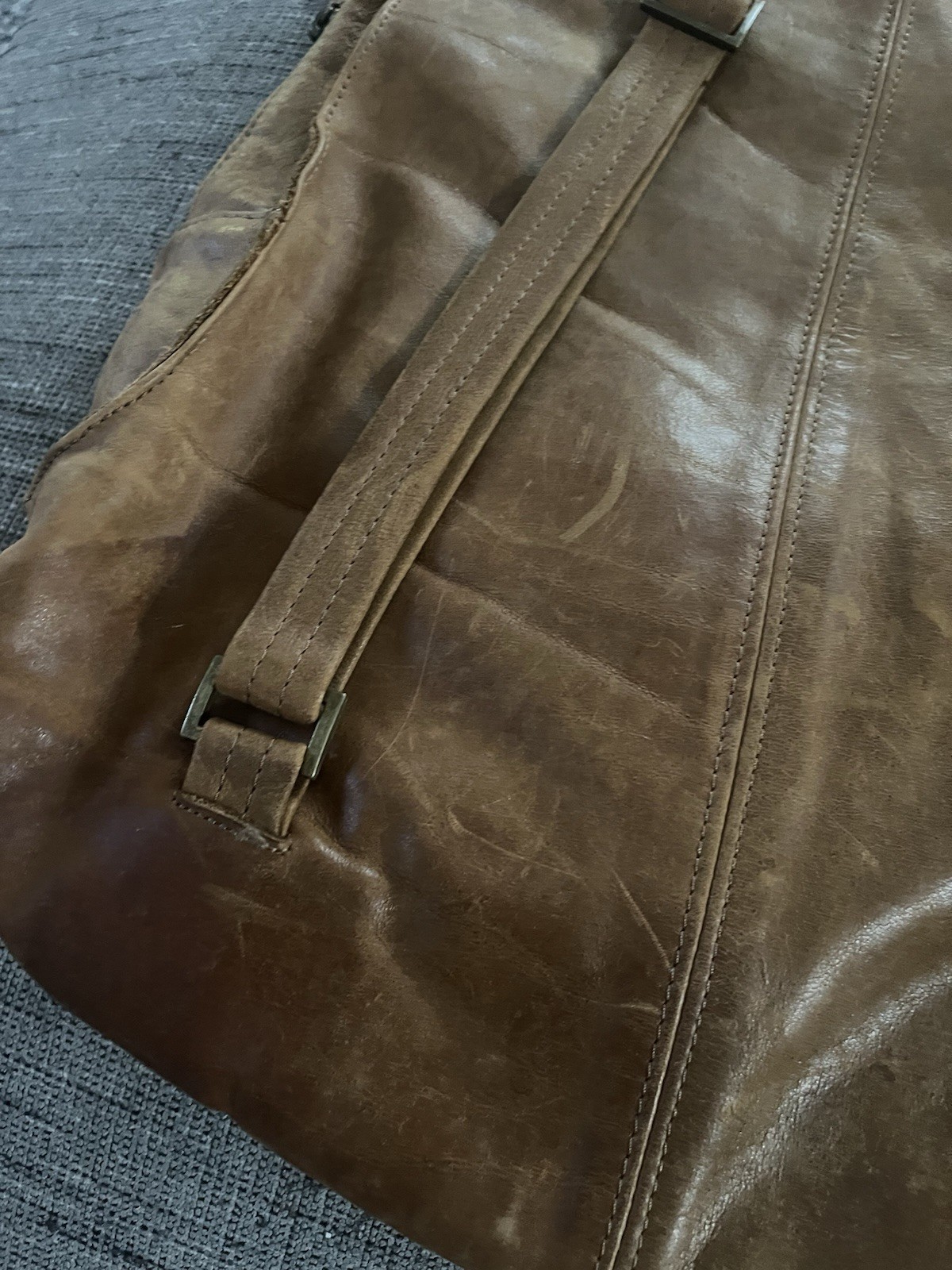Mayko Leather Convertable Backpack Bag - image 5