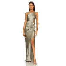NWT- Shona Joy La Lune Asymmetrical Gathered ...