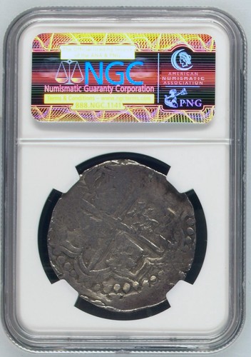1574-86 Bolivia 8 Reales Philip II cob NGC VG10 - 第 2/4 張圖片