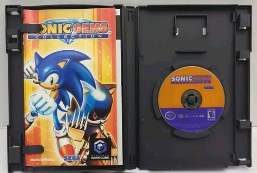 Sonic Gems Collection (Nintendo GameCube, 2005) CIB, Original Label - Picture 4 of 9