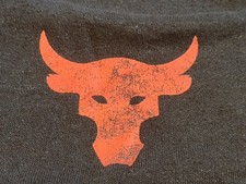 Under Armour - Project Rock Men's Hoodie - Black  Red - Medium