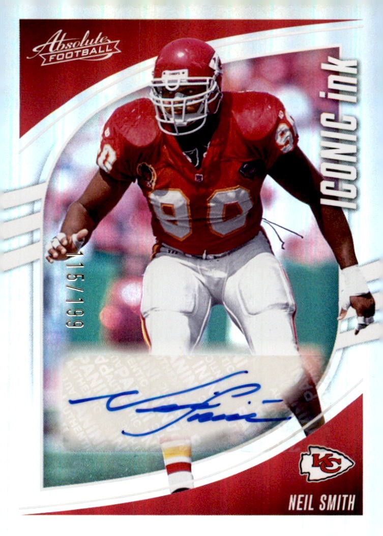 2025 Panini Absolute - Iconic Ink Neil Smith #II-NSH /199 (AU)
