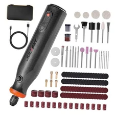 Mini Cordless Rotary Tool, 4V 5-Speed Power Rotary Tools with 147 Accessories, 