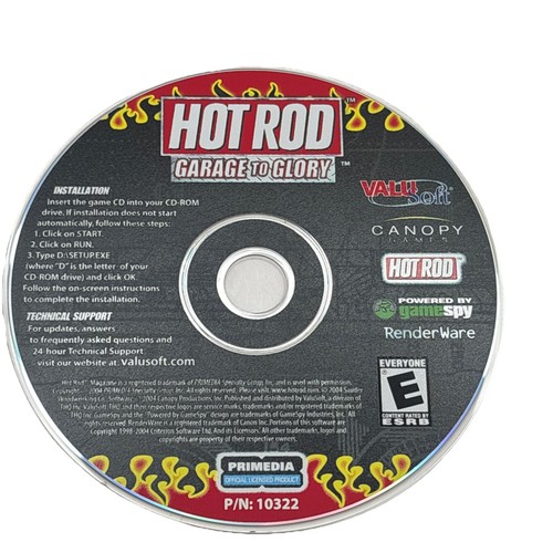 Hot Rod: Garage to Glory mit Handbuch, Win 98, Me, XP PC, 2004 - Bild 4 von 9
