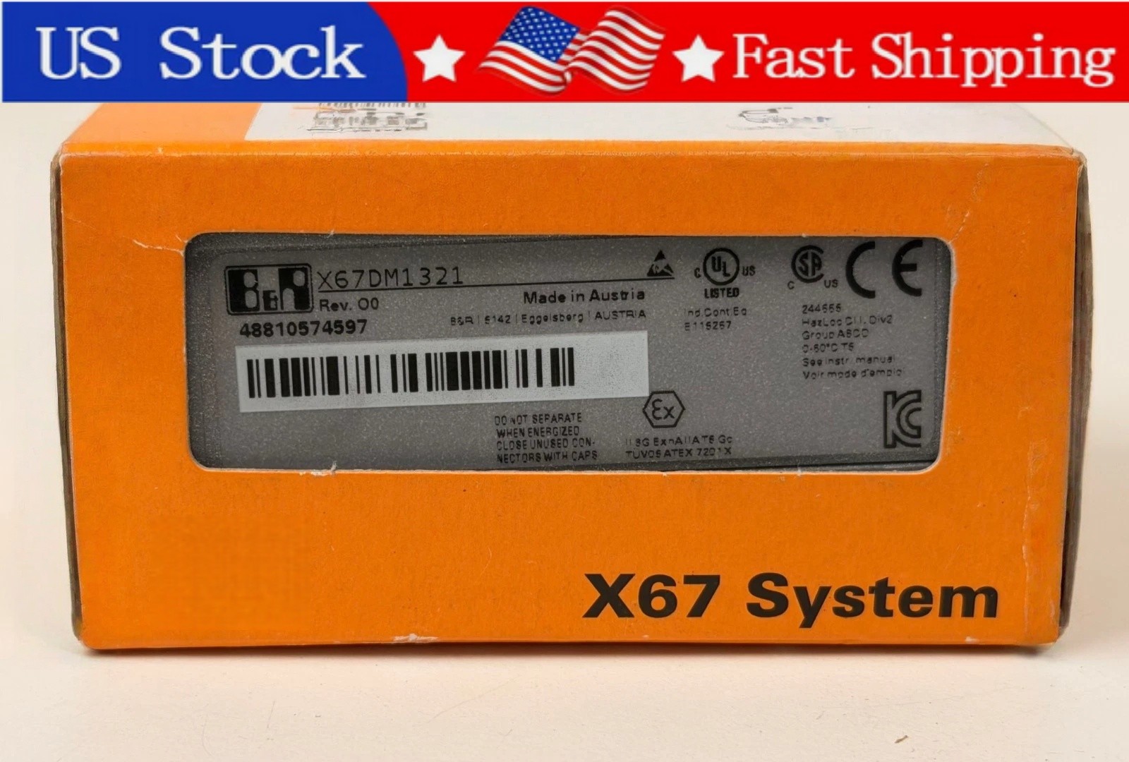 1PCS Brand New B&R X67DM1321 Input/Output Module X67 DM 1321 Fast Delivery