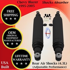 Monroe Oem Rear Air Shocks For 1995-2005 Chevy Blazer Lifetime Warranty
