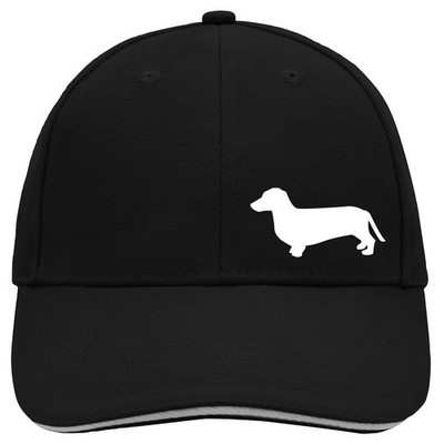Cappy Mütze Dackel Silhouette Geschenkidee Dackel Geschenk Präsent Mitbringsel S